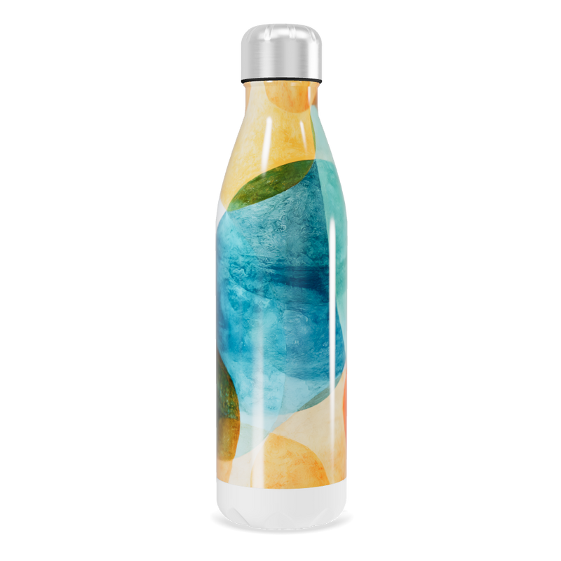 Garrafa Inox - Estampa Colorida Artística