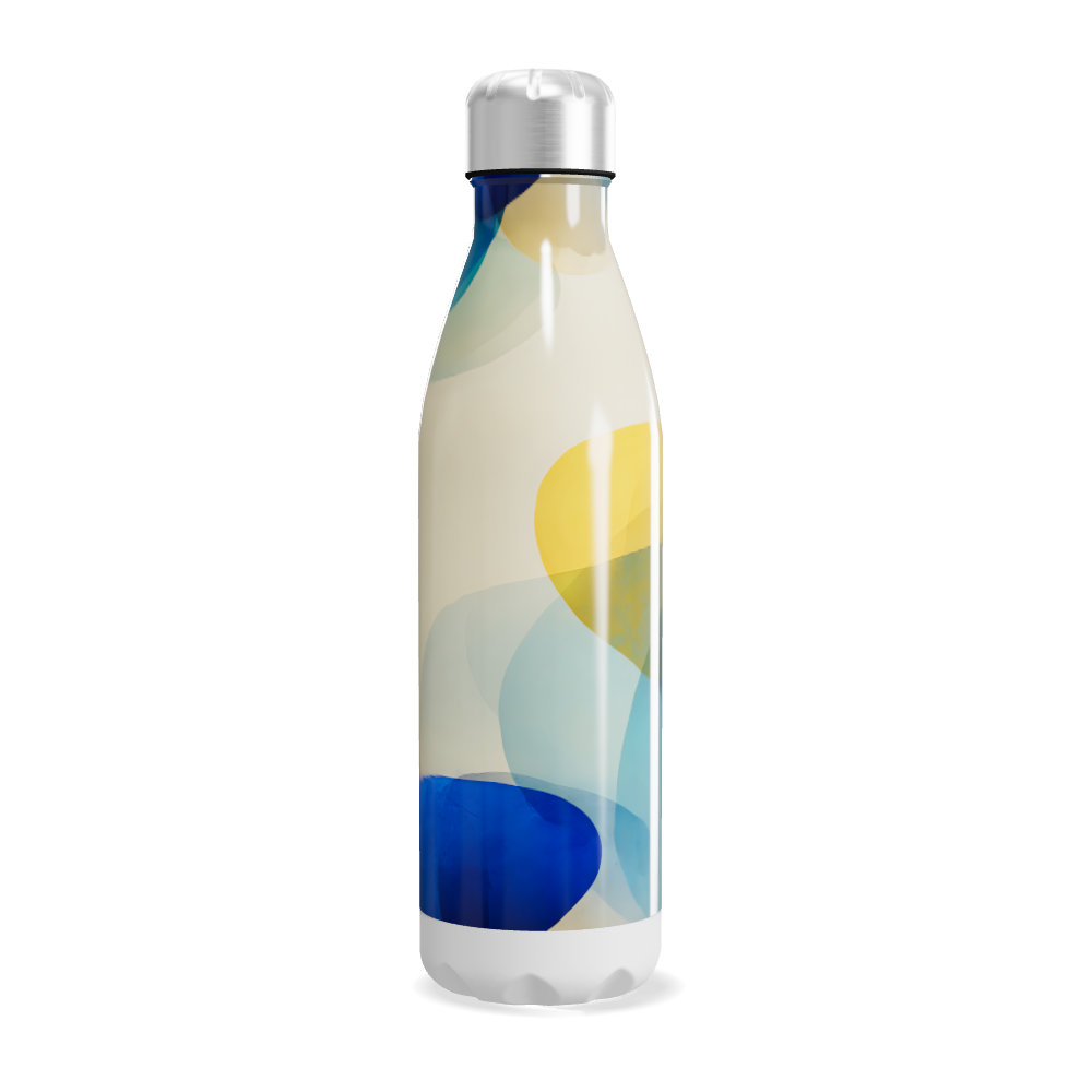 Garrafa Inox - Estampa Colorida Moderna