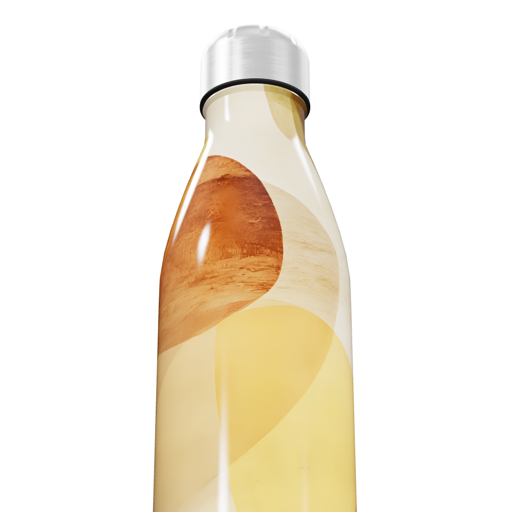 Garrafa Inox - Estampada Cores Terrosas