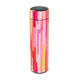 Garrafa Térmica Touch Estampada Rosa Listras