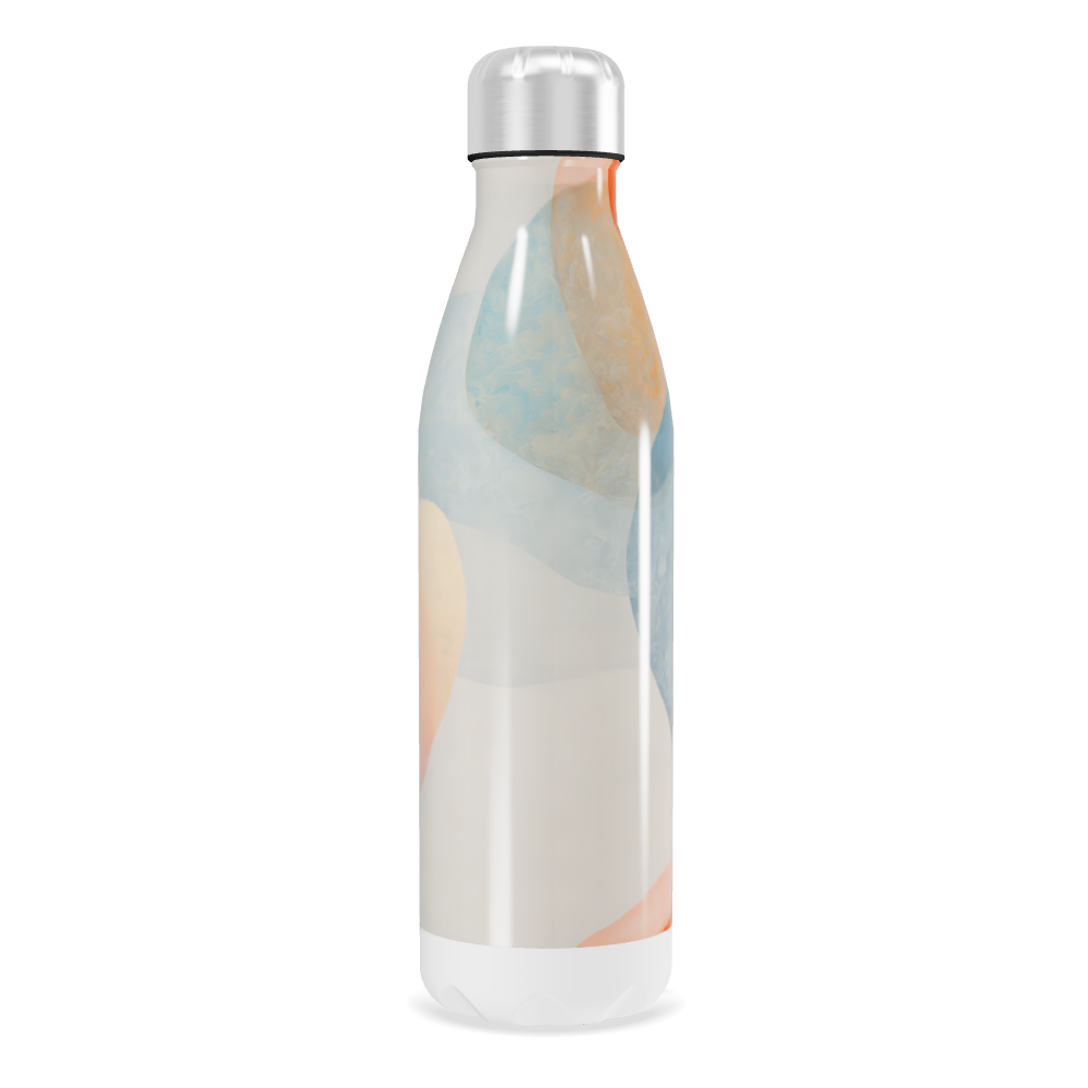 Garrafa Inox Estampada Cores Vibrantes