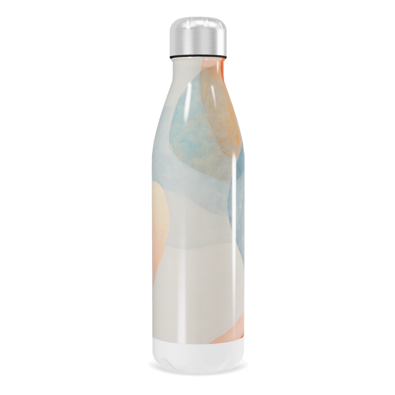 Garrafa Inox Estampada Cores Vibrantes