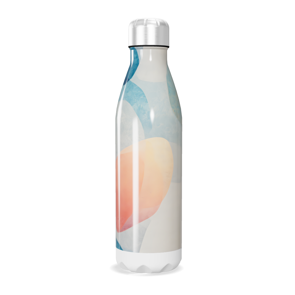 Garrafa Inox Estampada Cores Vibrantes