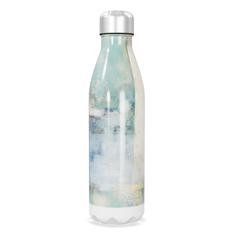 Garrafa Inox Azul - Estampa Artística