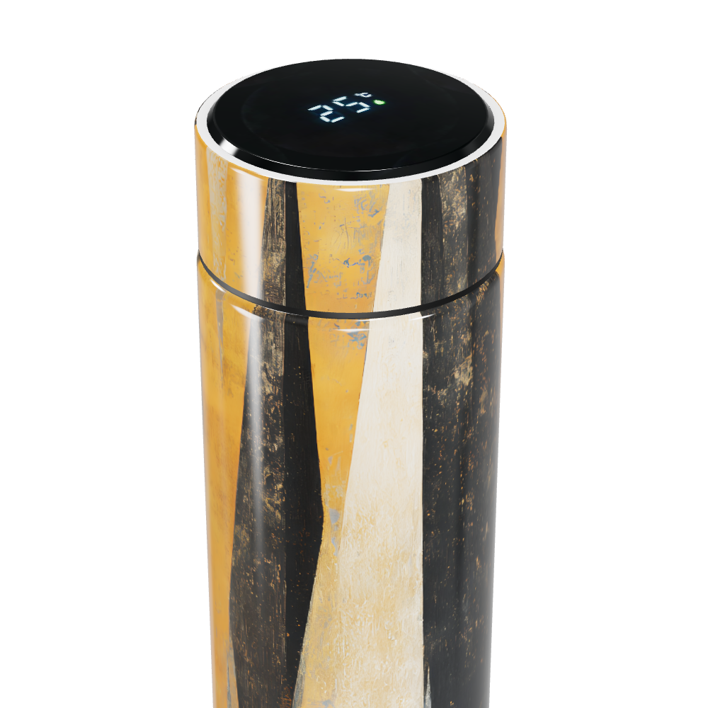 Garrafa Térmica Touch - Design Marmorizado