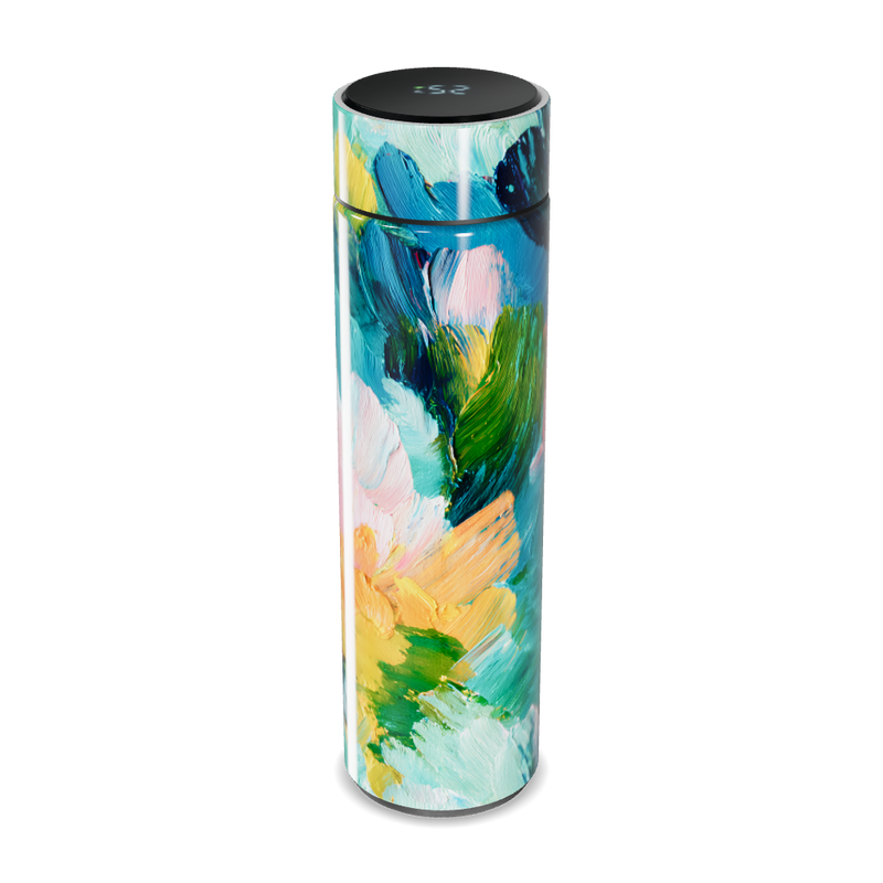 Garrafa Térmica Touch - Estampa Colorida Aço