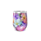 Copo Térmico Slim - Floral Colorido Inox