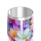Copo Térmico Slim - Floral Colorido Inox