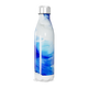 Garrafa Inox - Azul com Estampa Abstrata