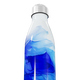 Garrafa Inox - Azul com Estampa Abstrata