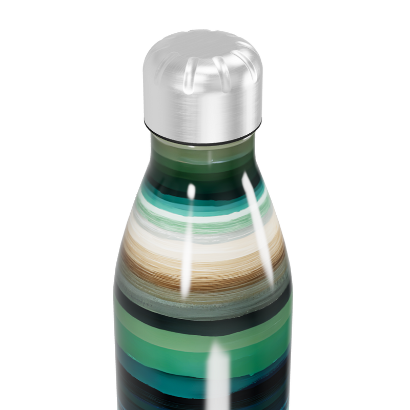 Garrafa Inox Listrada Verde Azul