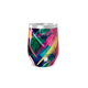 Copo Térmico Slim - Colorido Abstrato Aço Inox