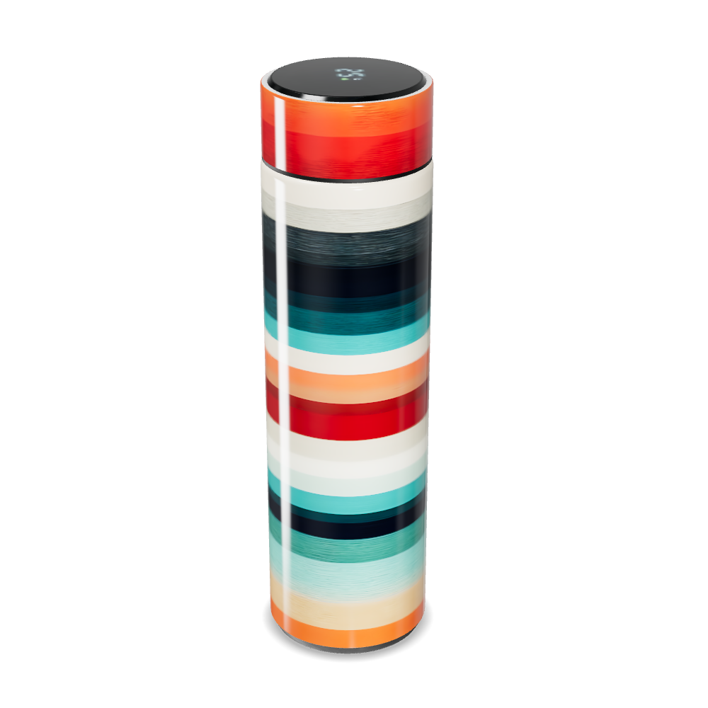 Garrafa Térmica Touch - Listrada Multicolorida