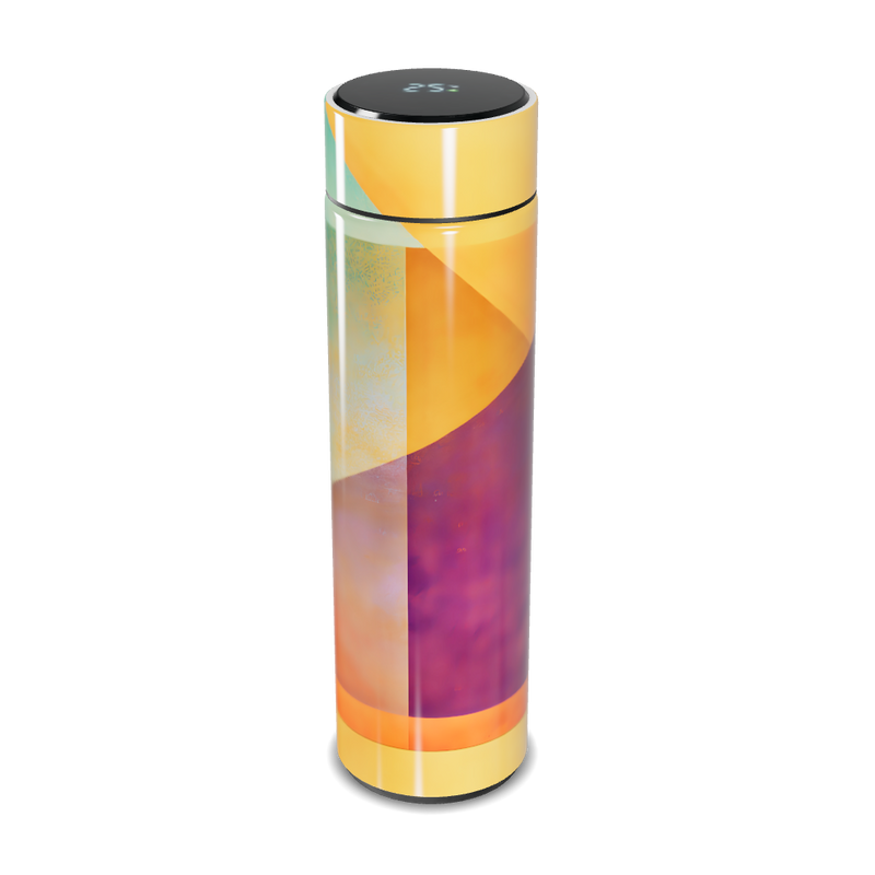 Garrafa Térmica Touch - Colorida com Display Digital