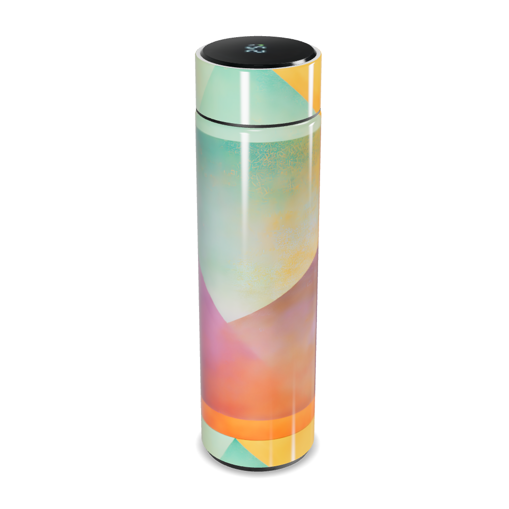 Garrafa Térmica Touch - Colorida com Display Digital