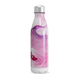 Garrafa Inox - Estampa Rosa e Roxa