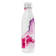 Garrafa Inox - Estampa Rosa e Roxa