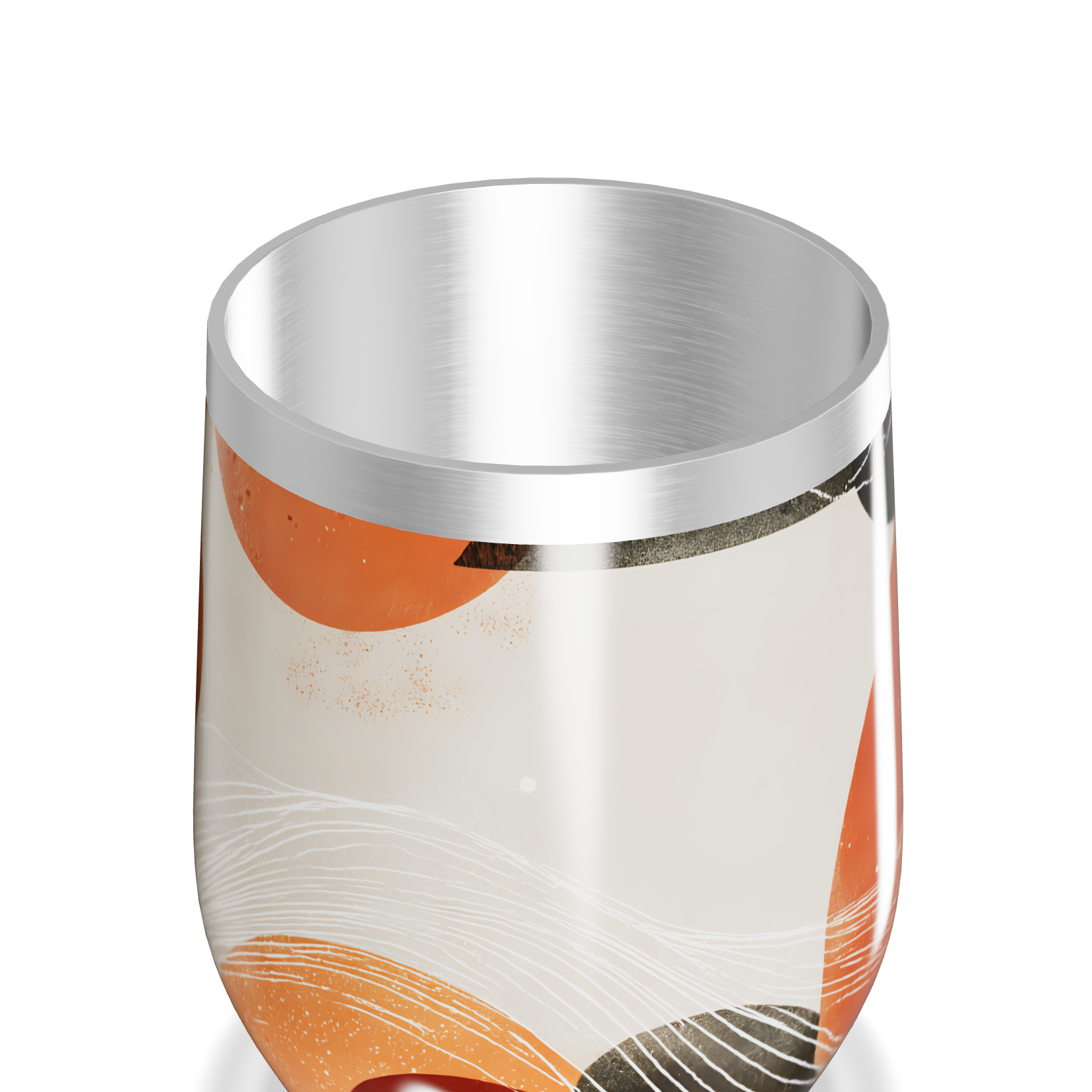 Copo Térmico Slim - Estampa Abstrata Colorida