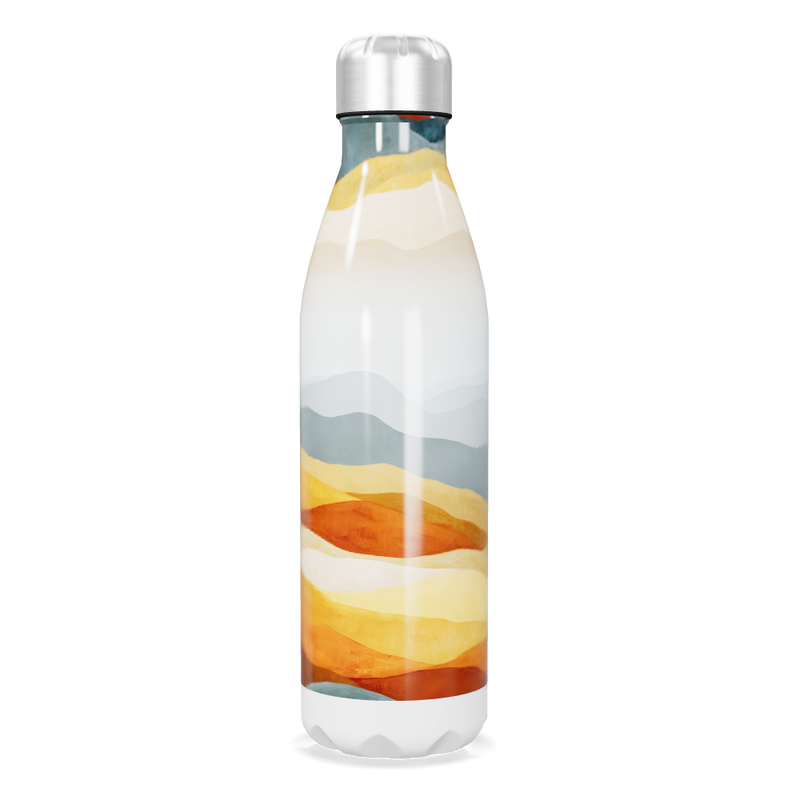 Garrafa Inox Estampada Colorida 750ml