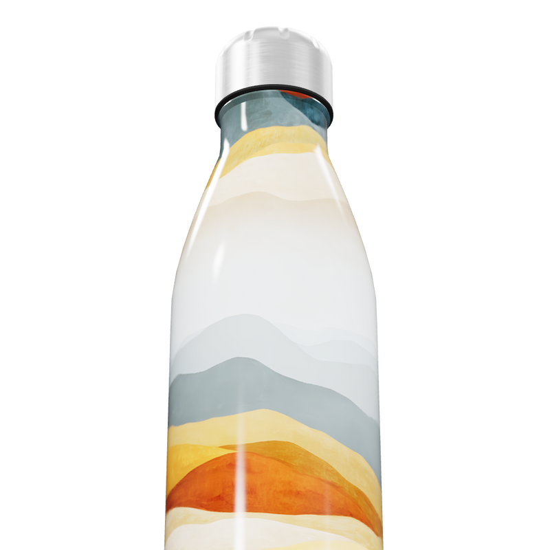 Garrafa Inox Estampada Colorida 750ml