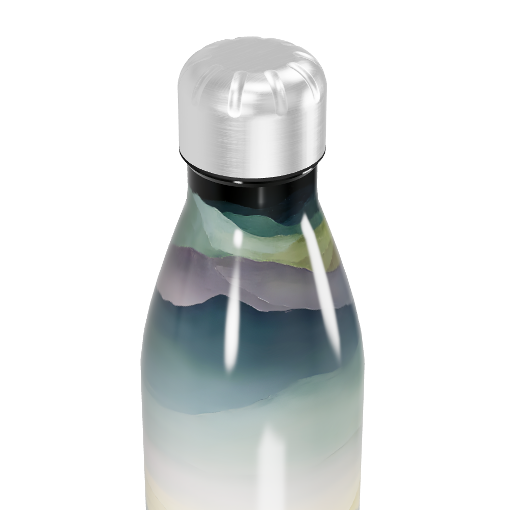 Garrafa Inox - Paisagem Montanhosa