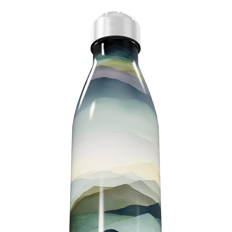 Garrafa Inox - Paisagem Montanhosa