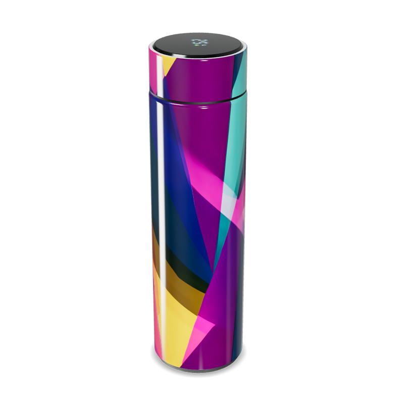 Garrafa Térmica Touch - Estampa Colorida Vidro