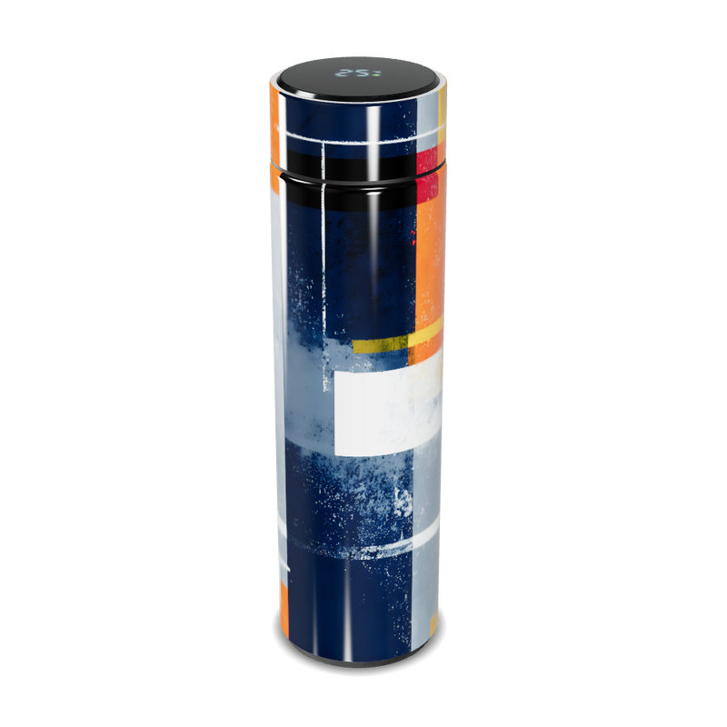 Garrafa Térmica Touch - Estampa Colorida Aço