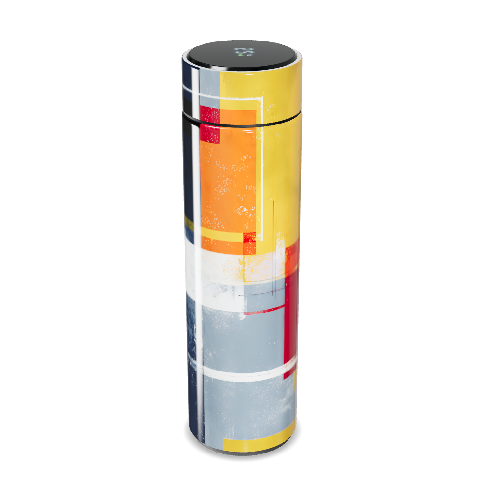 Garrafa Térmica Touch - Estampa Colorida Aço