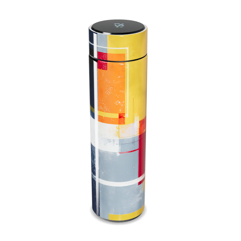 Garrafa Térmica Touch - Estampa Colorida Aço