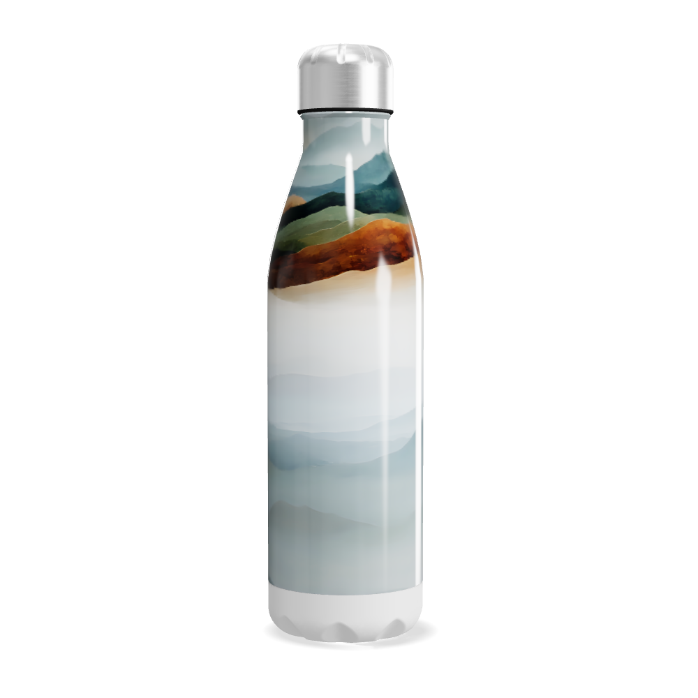 Garrafa Inox - Estampa Montanhas