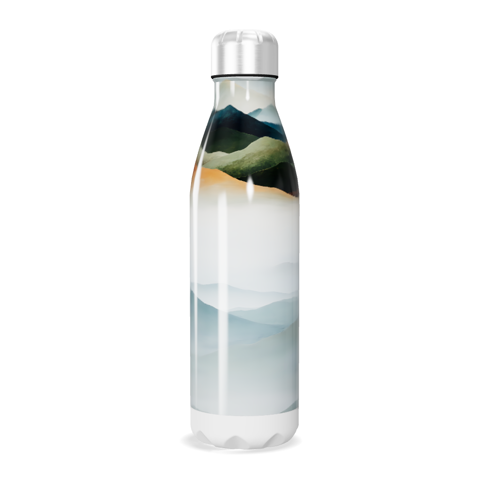 Garrafa Inox - Estampa Montanhas