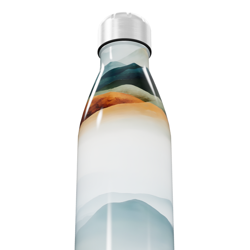 Garrafa Inox - Estampa Montanhas