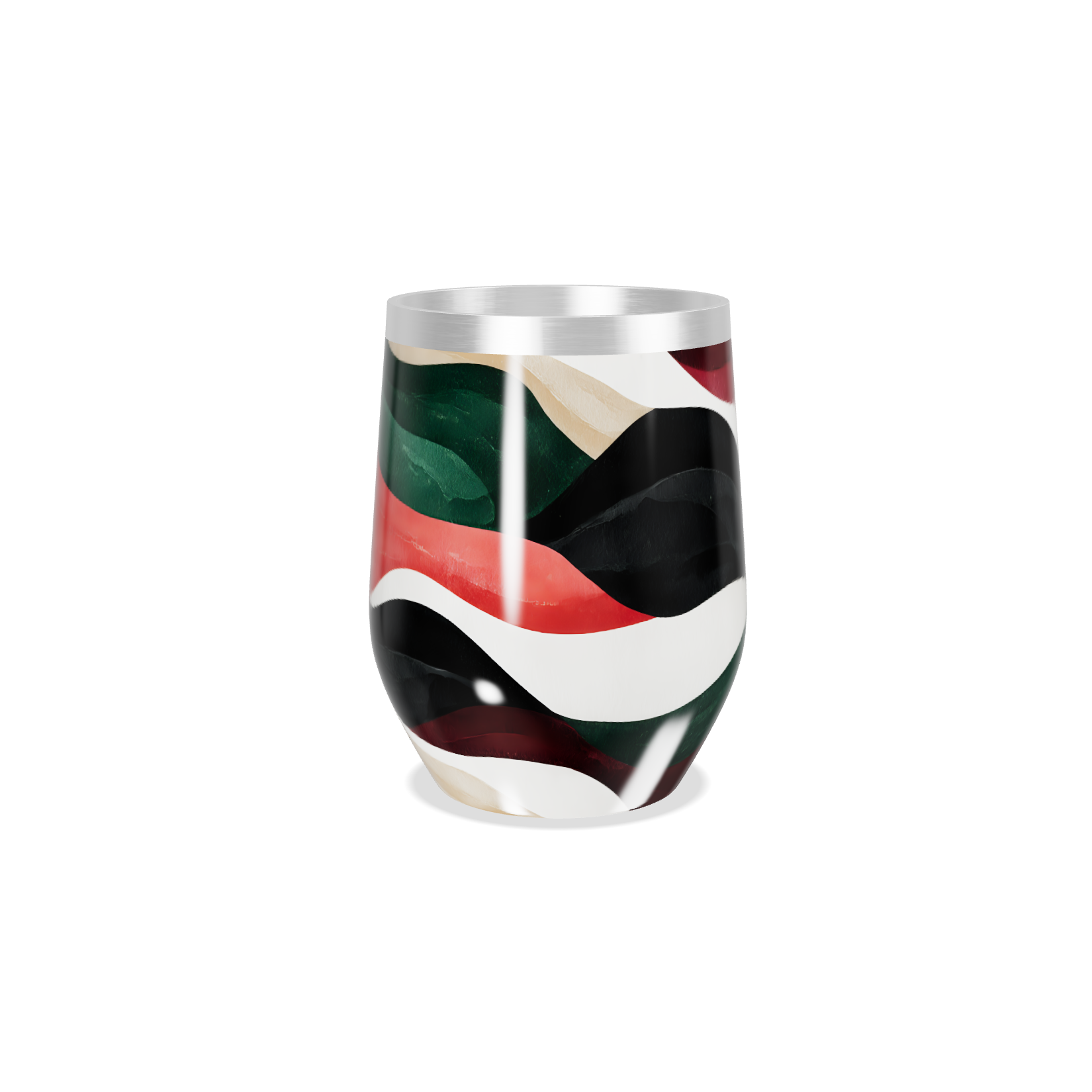 Copo Térmico Slim - Listras Multicoloridas