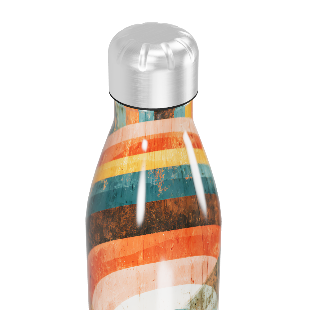 Garrafa Inox - Estampa Arco-Íris