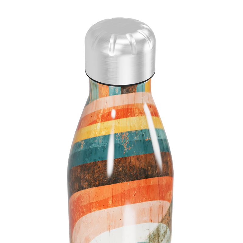 Garrafa Inox - Estampa Arco-Íris