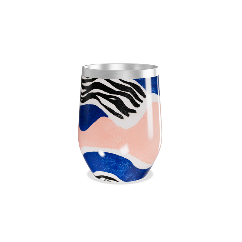 Copo Térmico Slim - Estampa Colorida Moderna