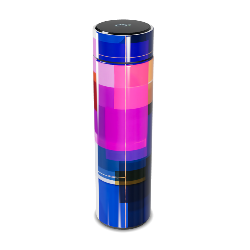 Garrafa Térmica Touch - Estampa Colorida