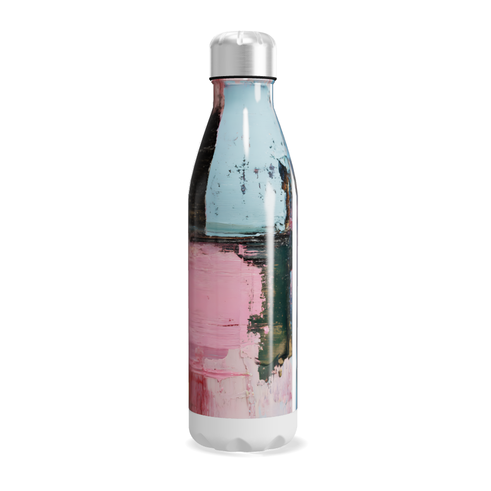 Garrafa Inox Estampada Colorida 500ml