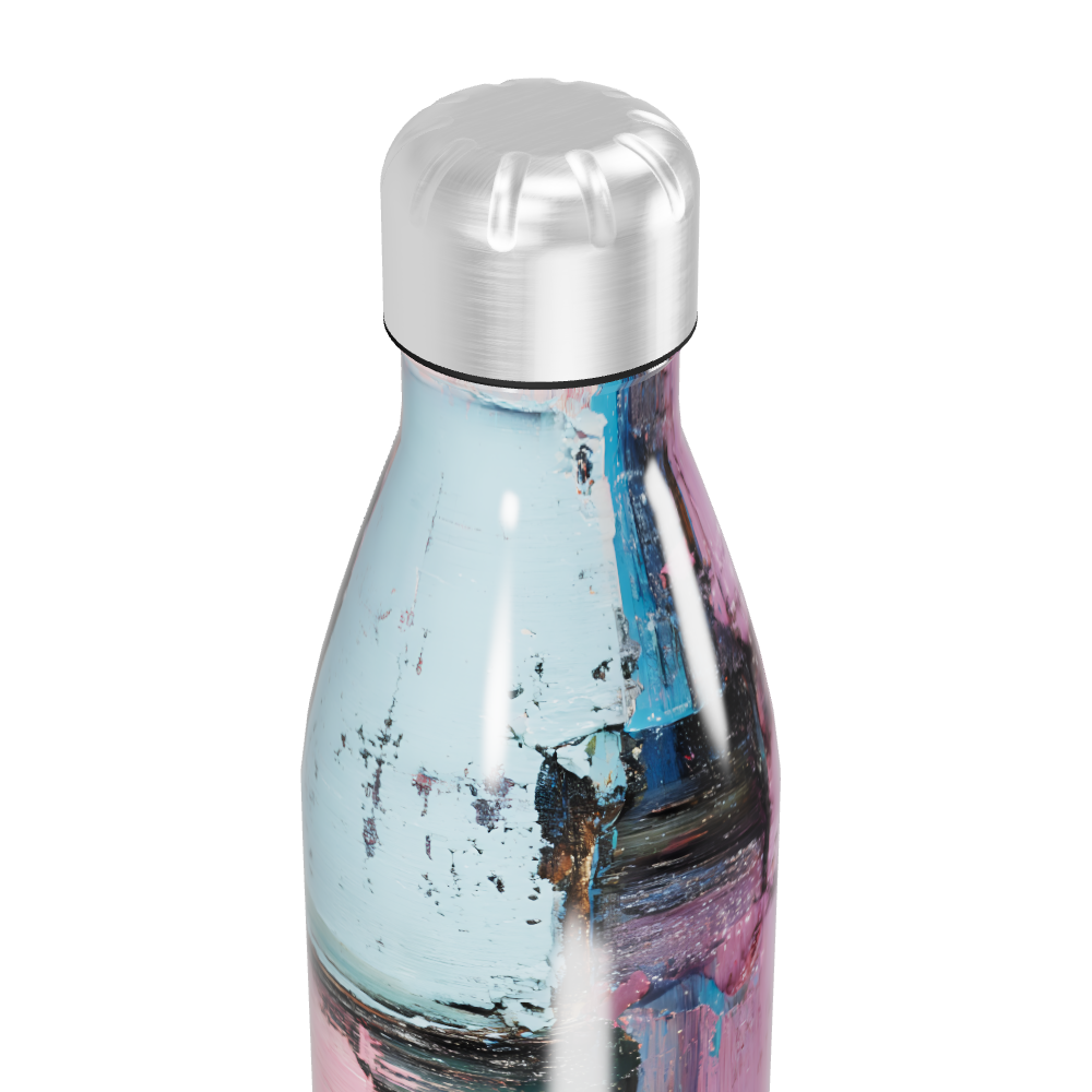 Garrafa Inox Estampada Colorida 500ml