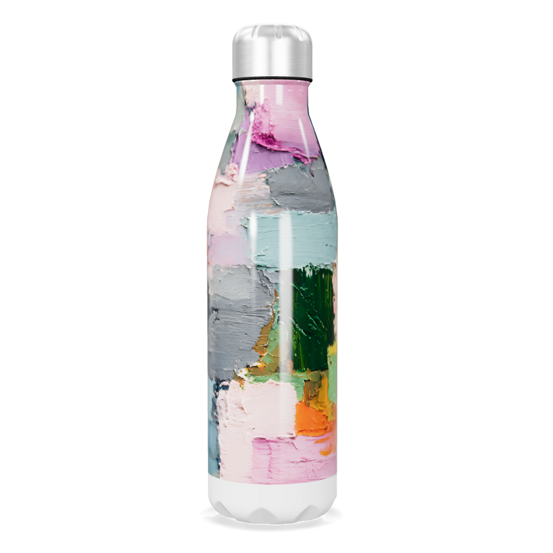 Garrafa Inox - Colorida Pintura Moderna