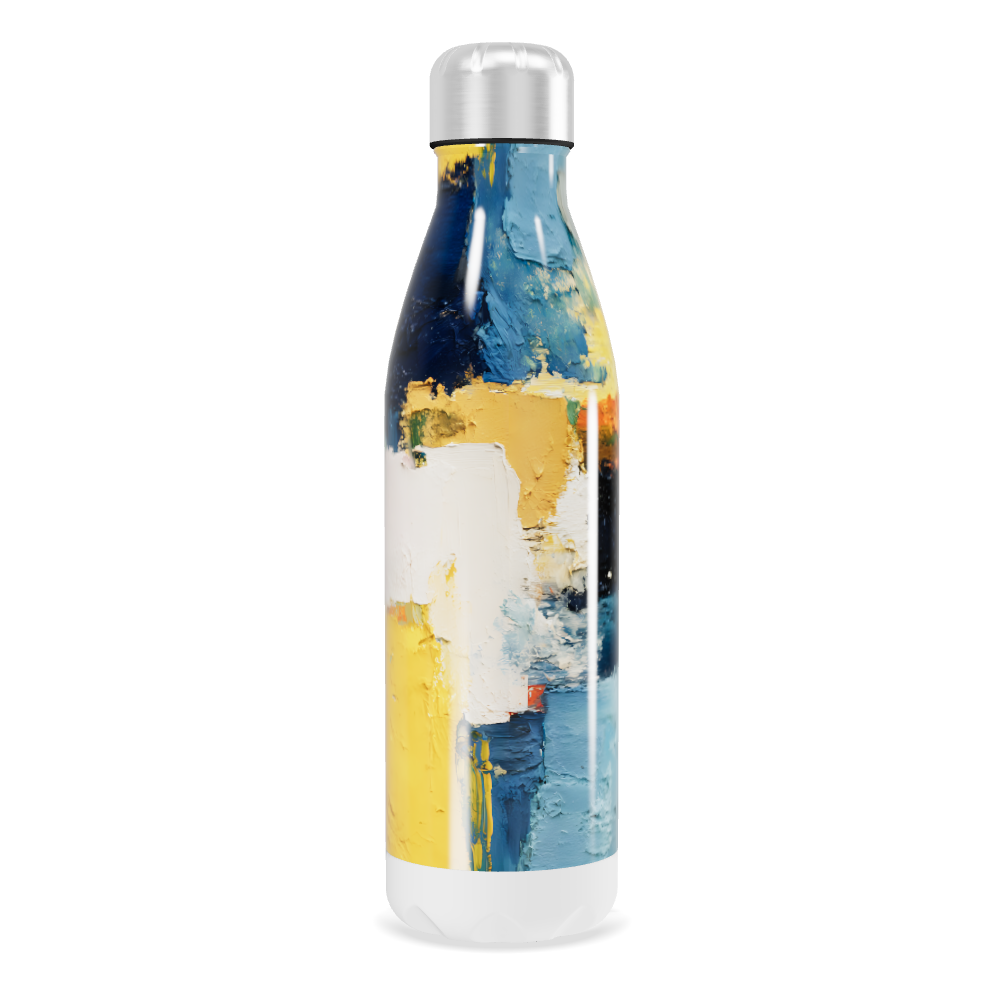 Garrafa Inox - Colorida Pintura Moderna