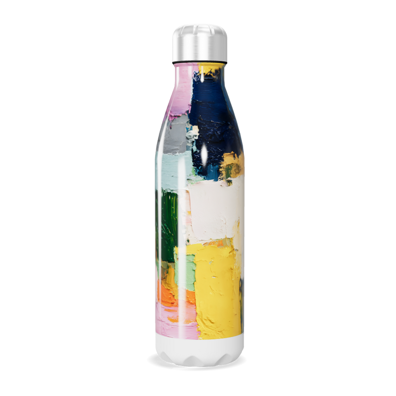 Garrafa Inox - Colorida Pintura Moderna