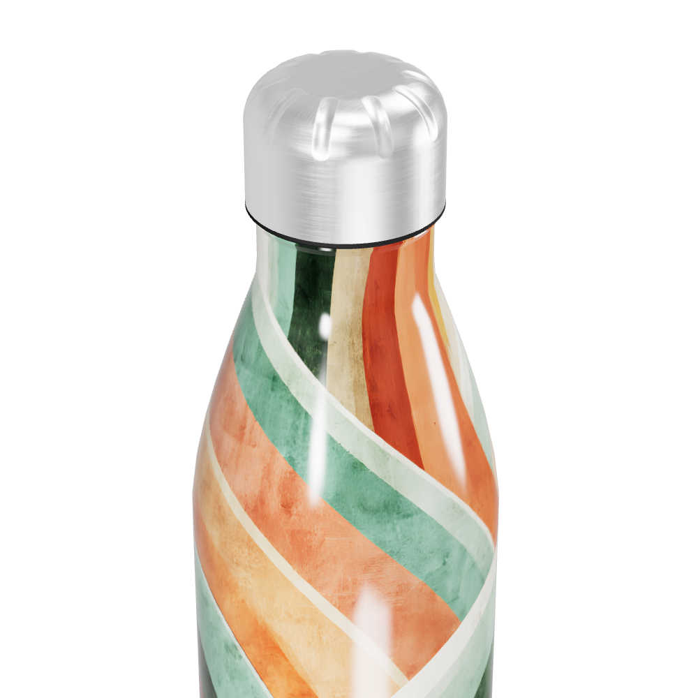 Garrafa Inox - Estampada Multicolorida