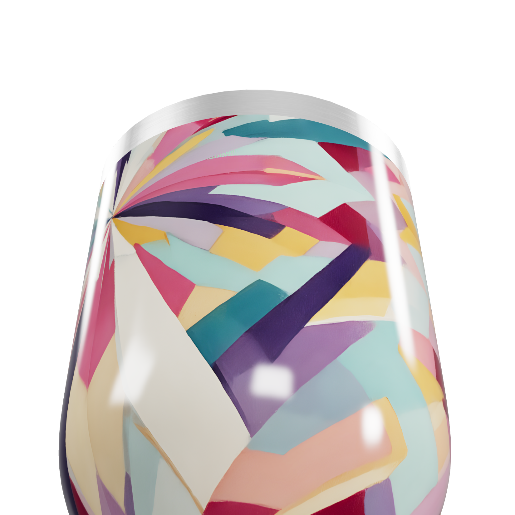 Copo Térmico Slim - Colorido Geométrico