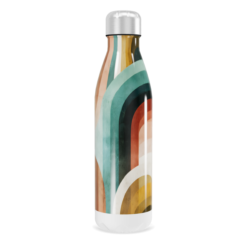 Garrafa Inox - Estampada Multicolorida