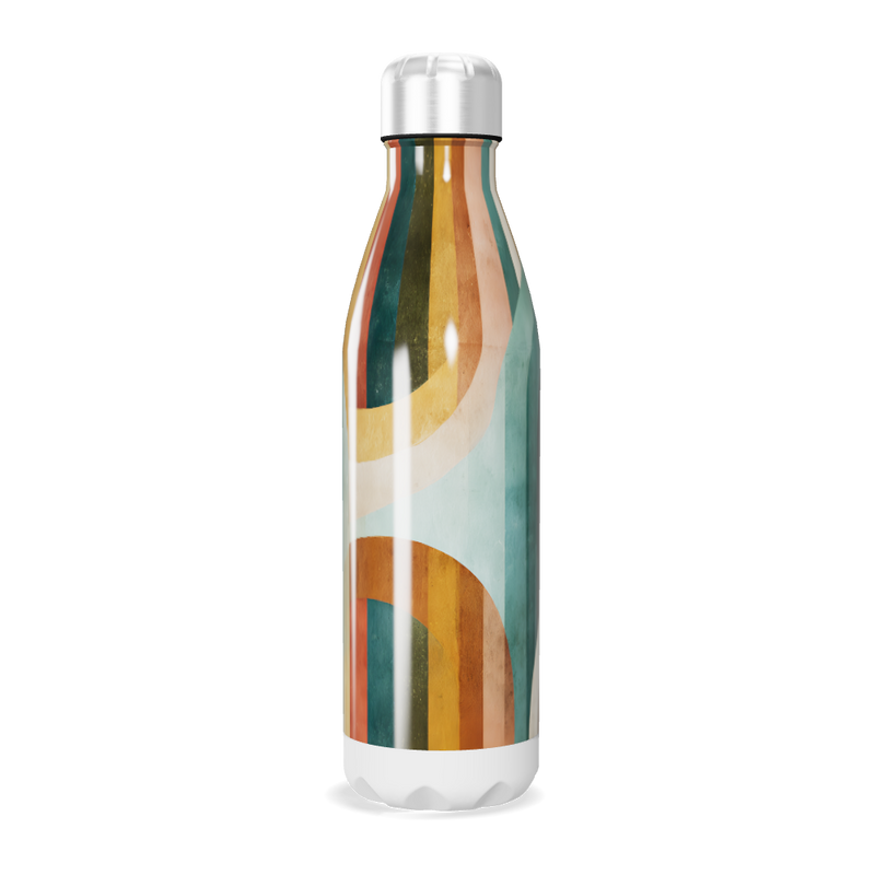 Garrafa Inox - Estampada Multicolorida