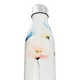 Garrafa Inox - Floral Branca