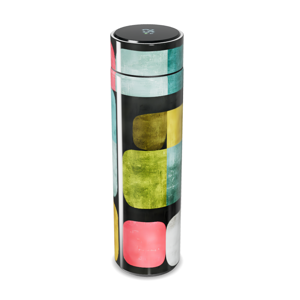 Garrafa Térmica Touch - Estampa Colorida