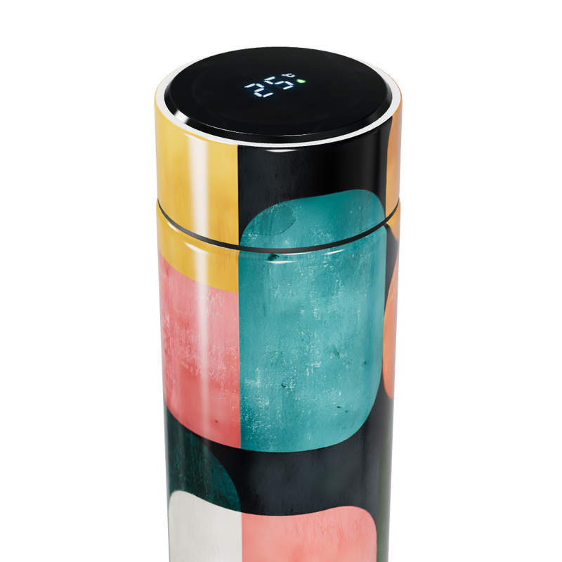 Garrafa Térmica Touch - Colorida Estampada